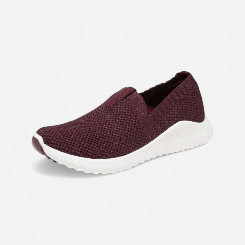 Angie Slip On Burgandy