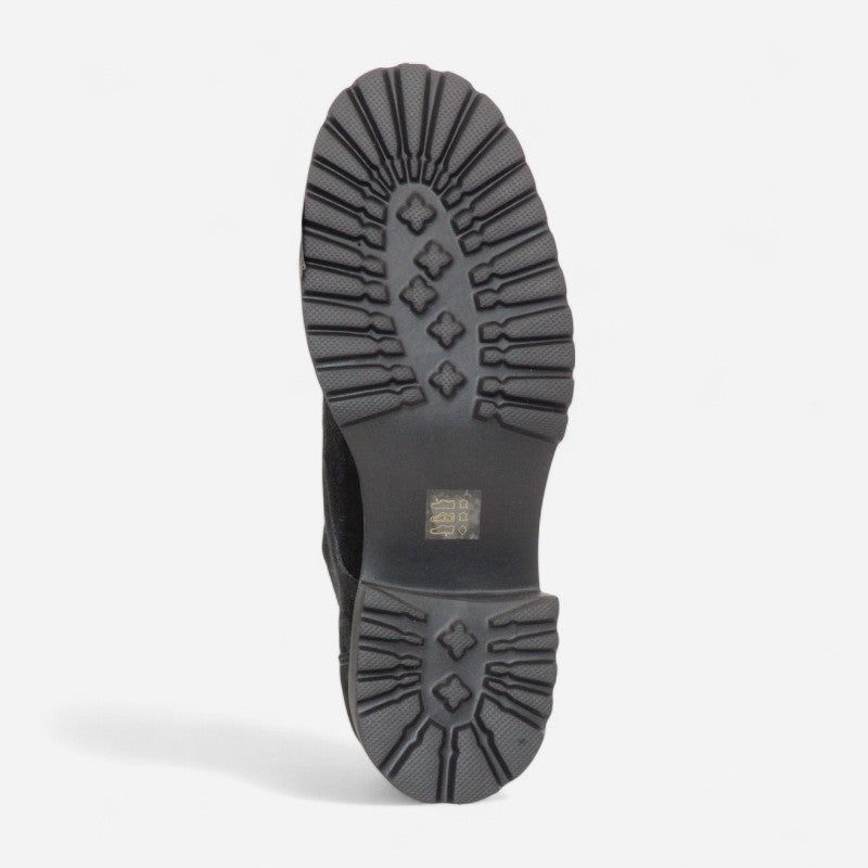 Magno Oxford Black Suede