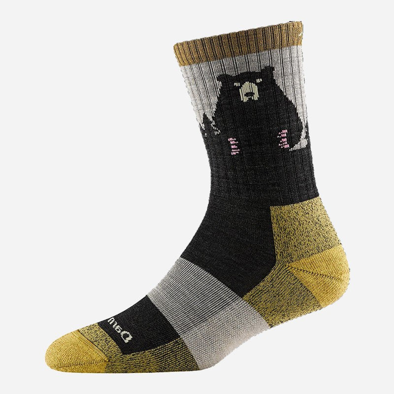 Bear Town Micro Crew With Light Cushion Burgundy