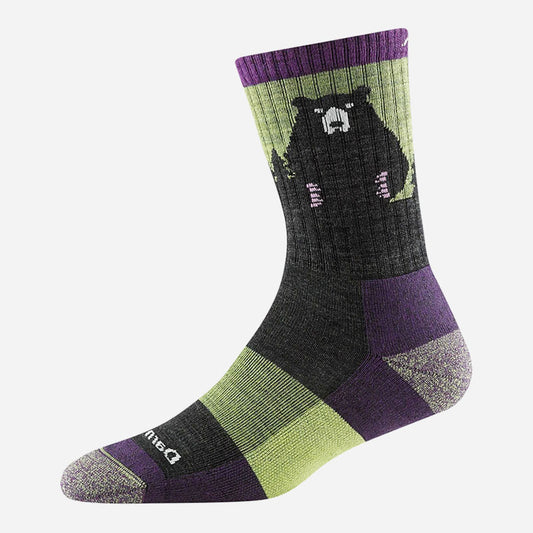 Bear Town Micro Crew With Light Cushion Lime