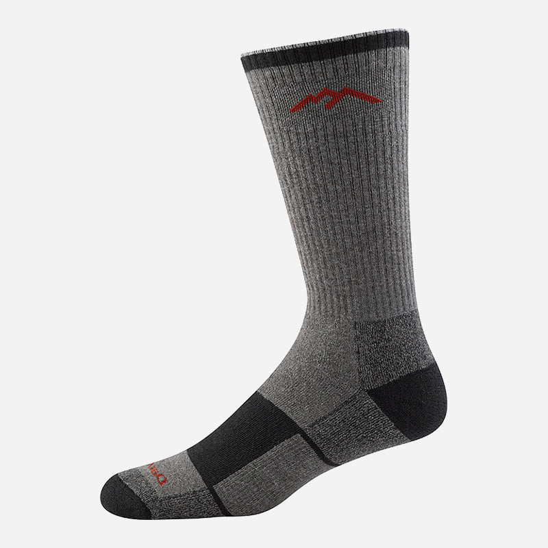 Men's Coolmax Boot With Full Cushion Gray/Black