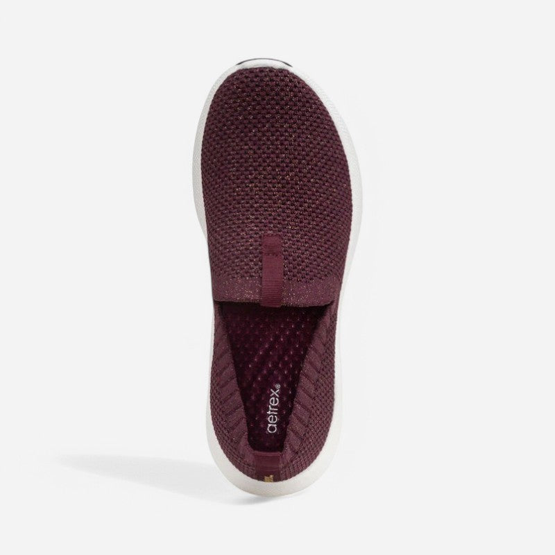 Angie Slip On Burgandy