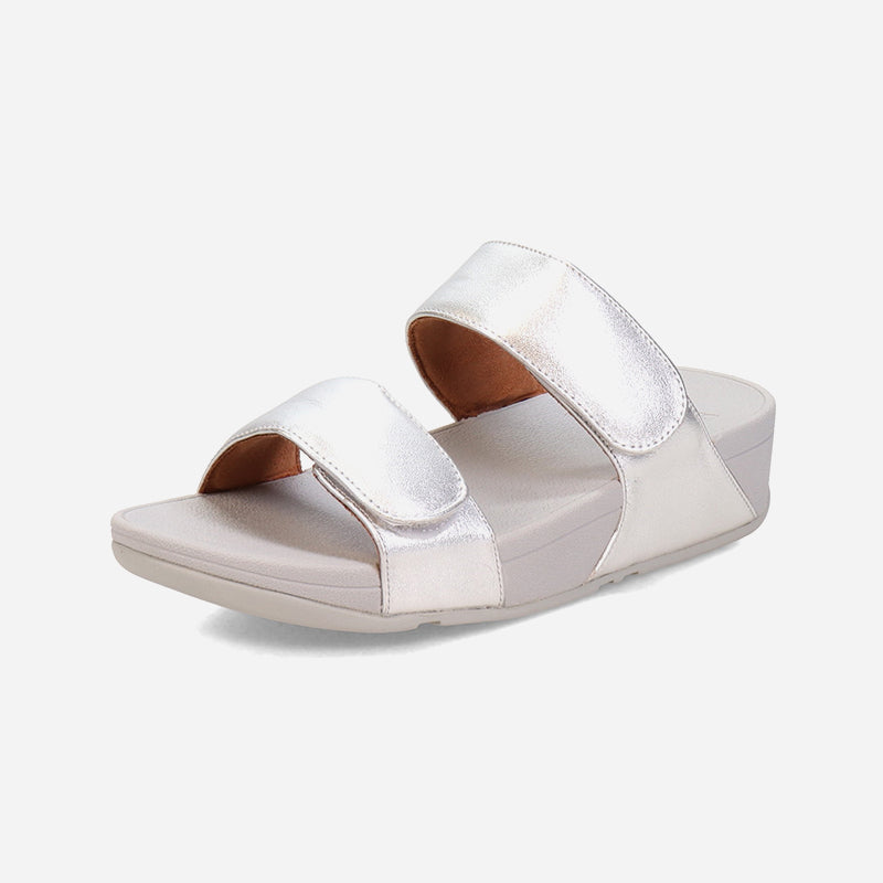 FitFlop Lulu Adjustable Leather Slides