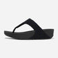 FitFlop Lulu Geo-Webbing Toe-Post Sandals