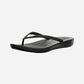 Iqushion Ergonomic Flip-Flops All Black