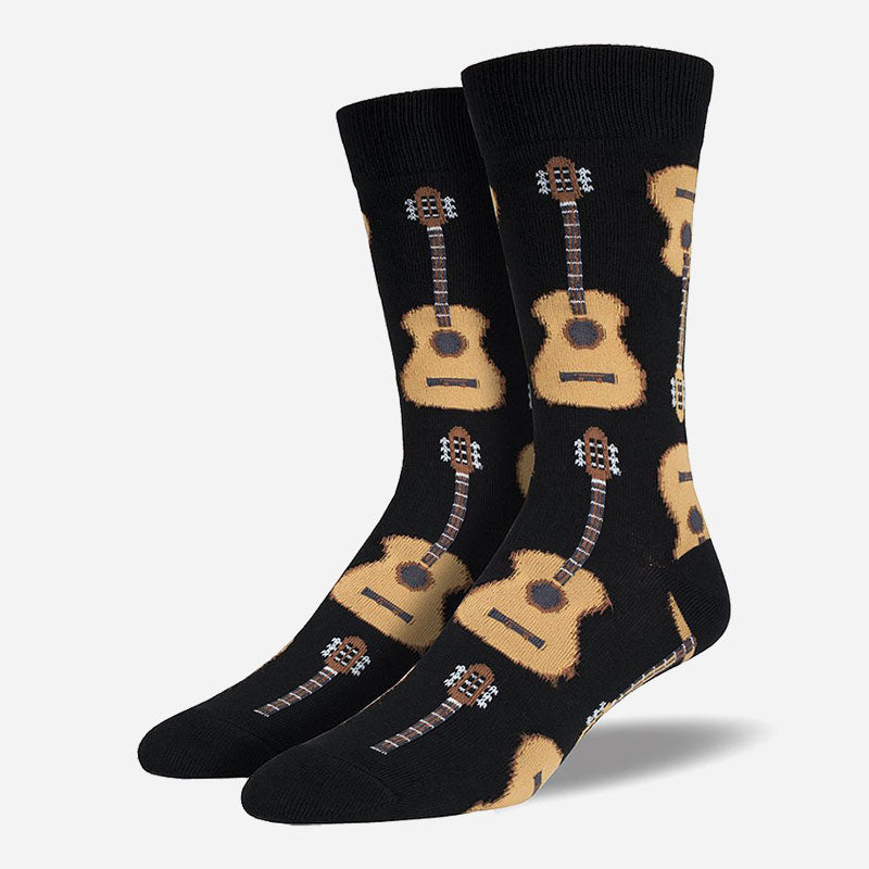 Socksmith Men's "Acoustic Guitar" Socks
