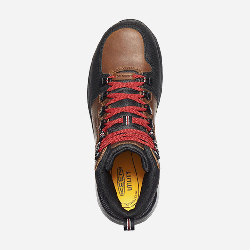 Keen 1025618-Red Hook Mid Wp Soft Toe-Men