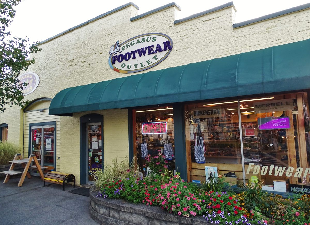 Pegasus Footwear New Paltz storefront